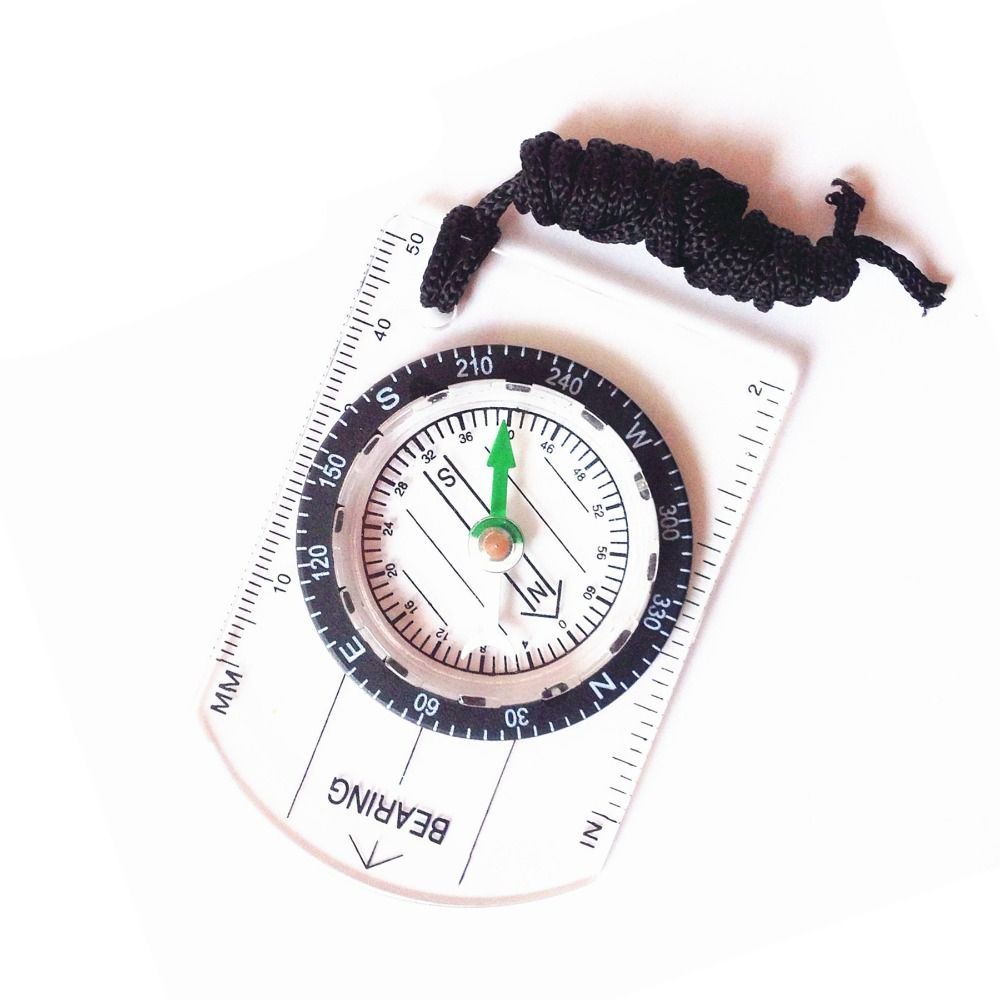 Map Compass Orienteering - Bússola de Polegar para Orientação, Equipamento