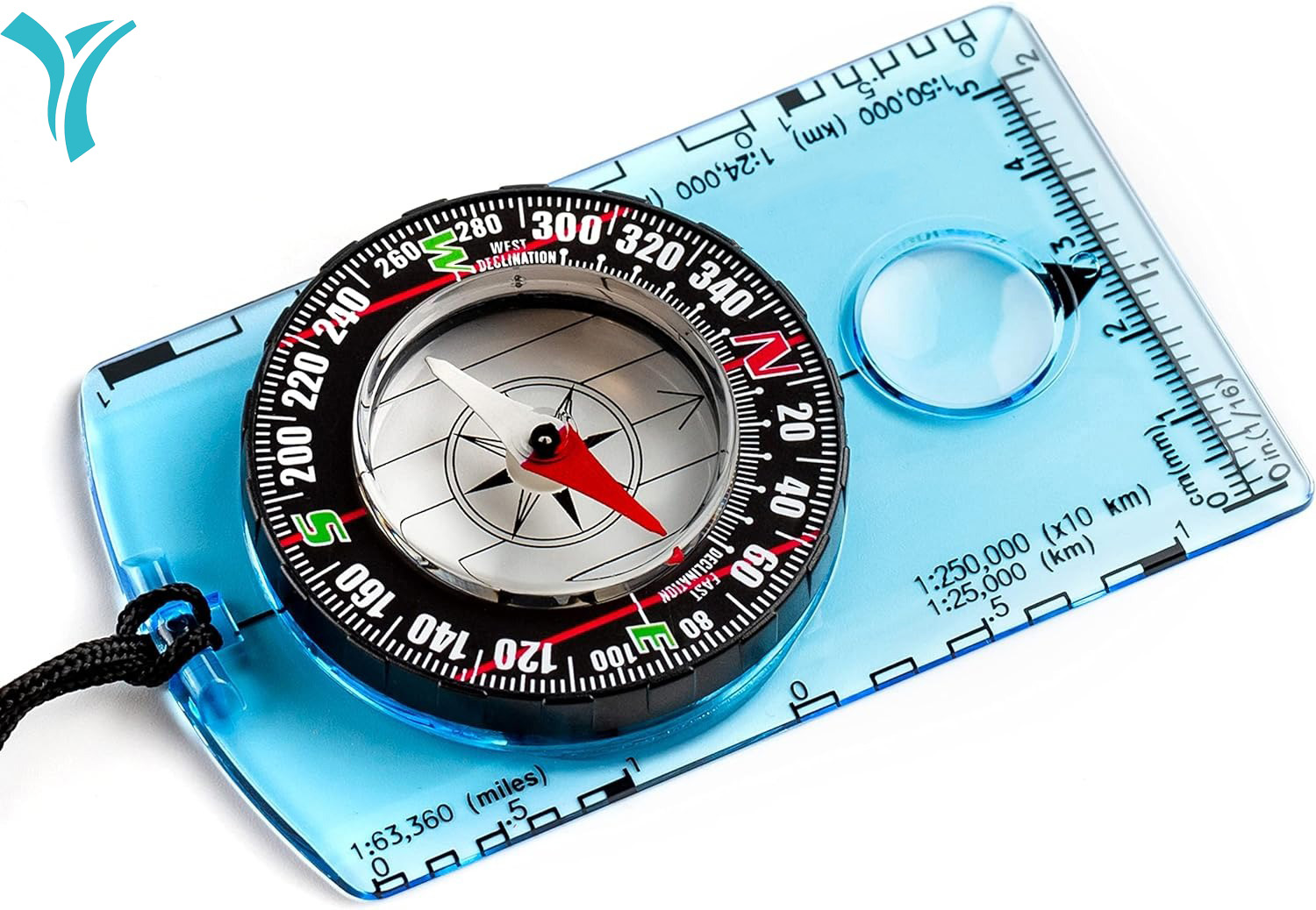 Map Compass Orienteering - Bússola de Orientação ZHUOHUA - Bússola