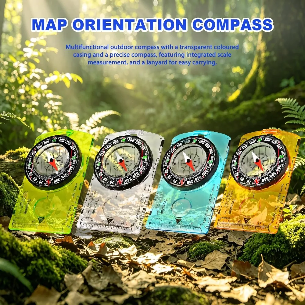 Bússola de Orientação à Prova  - Map Compass Orienteering avaliação e preço