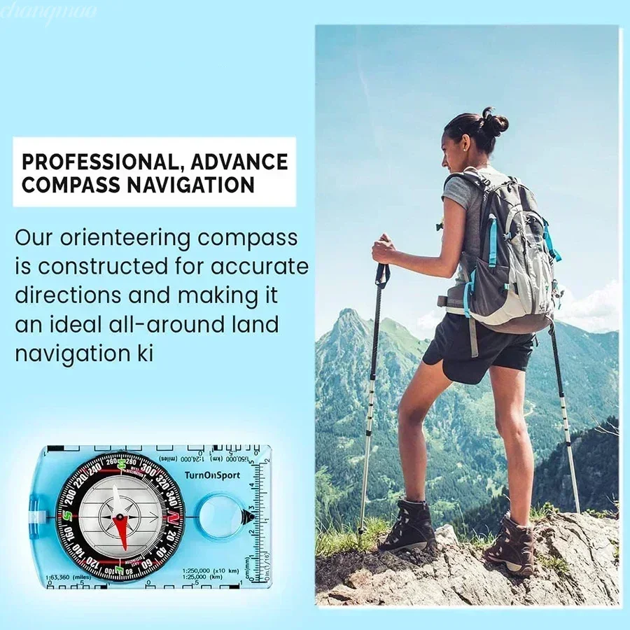 Bússola de Orientação à Prova  - Map Compass Orienteering avaliação e preço