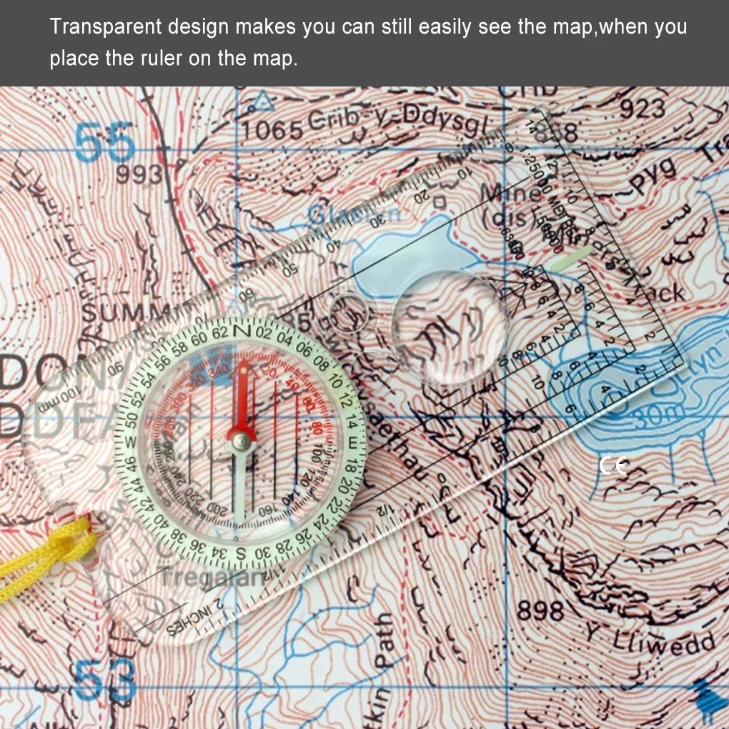 Bússola, Mapa, Régua de Navega - Map Compass Orienteering avaliação e preço