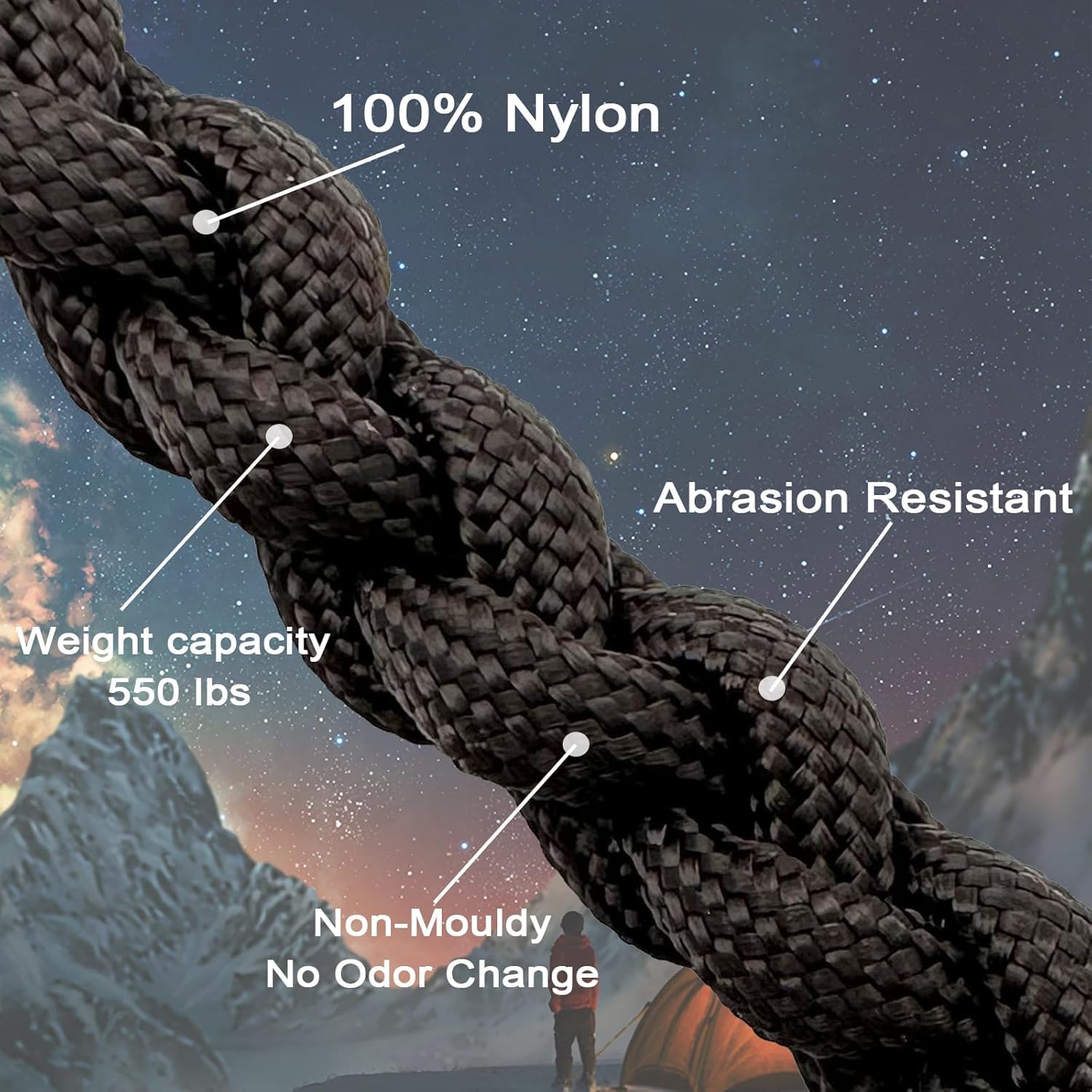 Mil Spec Tipo III Parachute Co - Paracord 550 Feet avaliação e preço